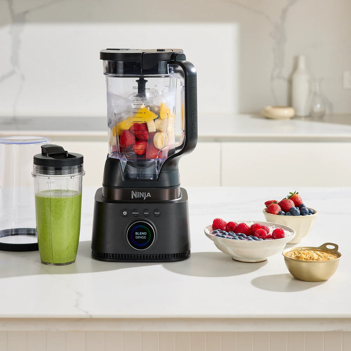 Ninja Stealth IQ Kitchen System - Power Blender + Processor Pro