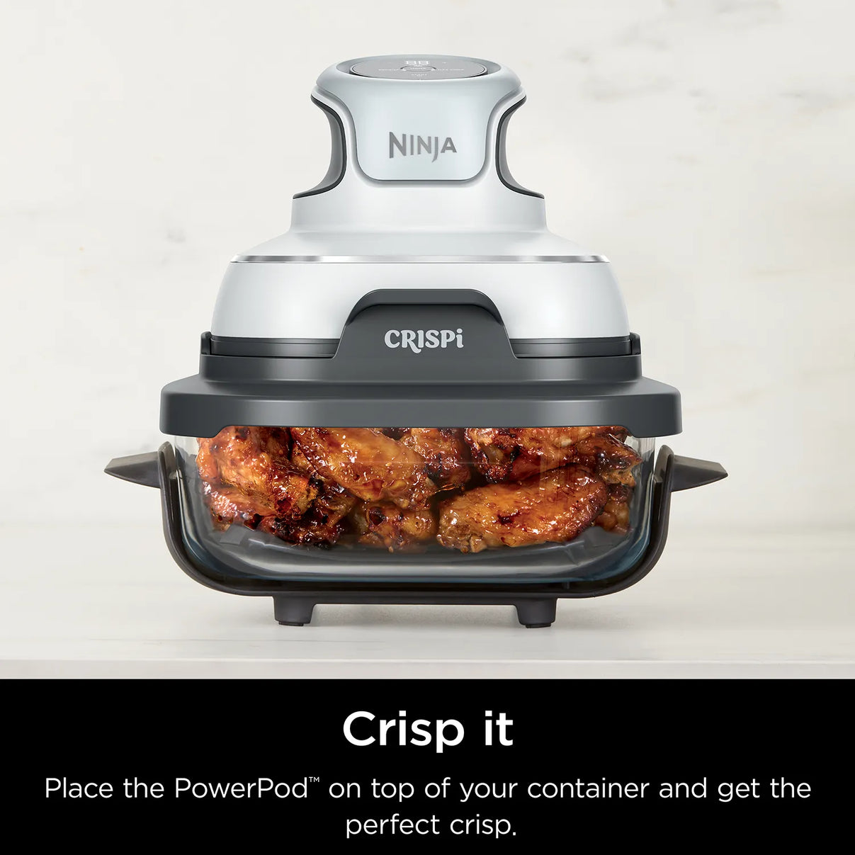 Ninja Crispi 2.3L CleanCrisp Glass Container Pack