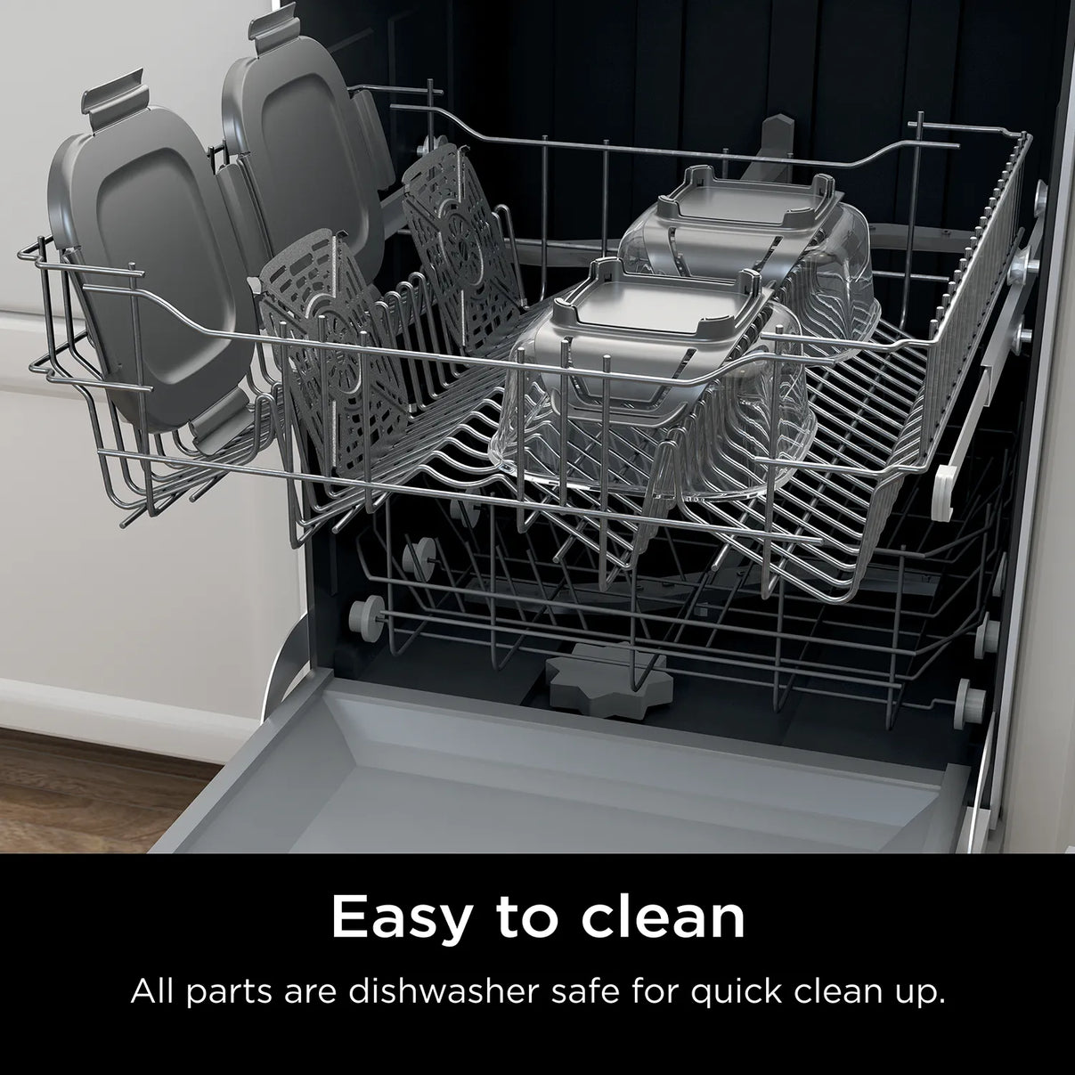 Ninja Crispi 1.4L CleanCrisp Glass Container 2-Pack