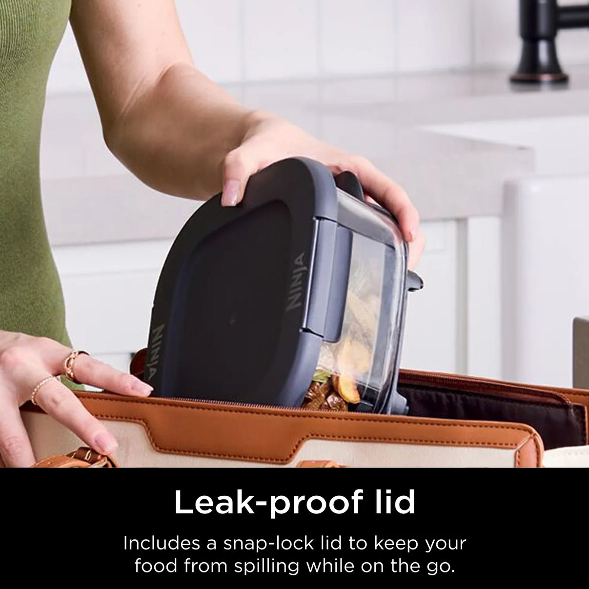 Ninja Crispi 1.4L CleanCrisp Glass Container 2-Pack