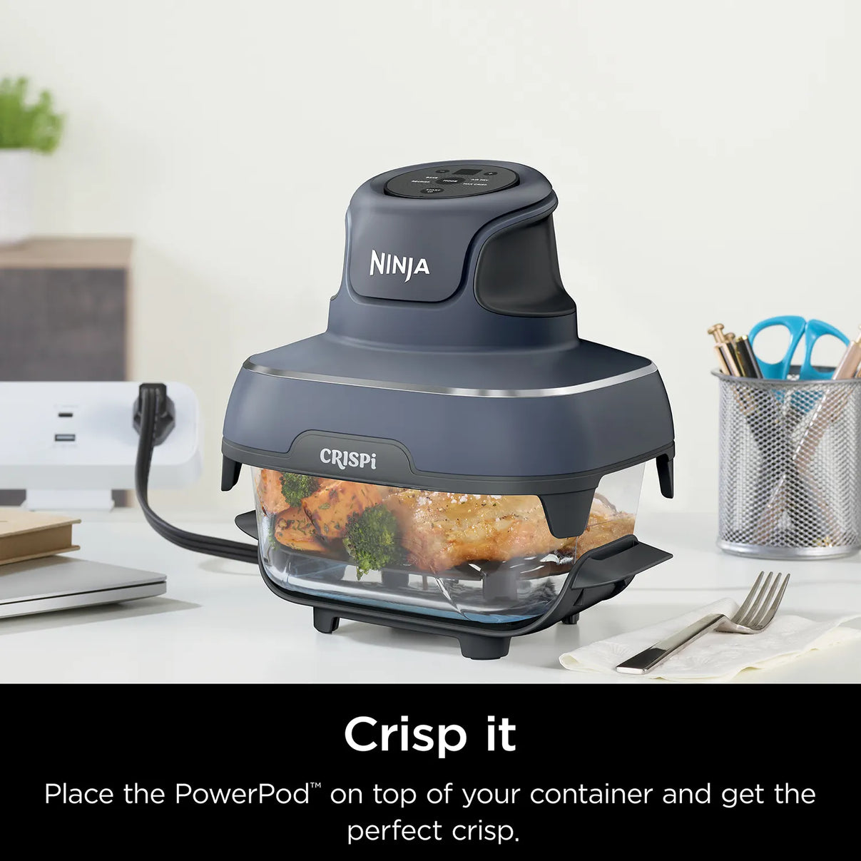 Ninja Crispi 1.4L CleanCrisp Glass Container 2-Pack